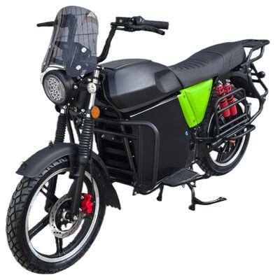 Iron Ox Electric Motorcycle, With Extremely Long Range, Powerful Climbing Power, Capable Of Carrying Both Passengers And Cargo, With A Maximum Speed Of 90 Km/h And A Maximum Range Of 200 Km.