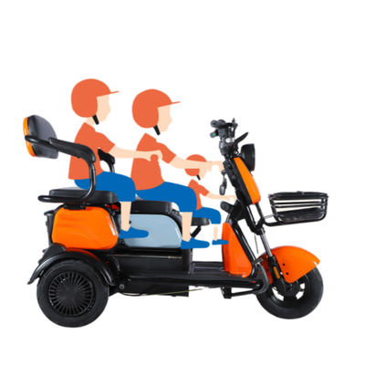 Adult Electric Tricycle Motorized Cargo Electric Bicycle Three Wheel Electric Scooter Bike 3 Wheel Electric Motorcycle 48V Open