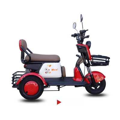 Adult electric tricycle Child seat 48/60-20Ah 800w Cute electric motorcycle