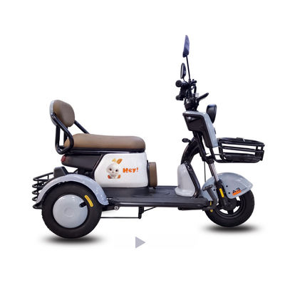 Adult electric tricycle Child seat 48/60-20Ah 800w Cute electric motorcycle