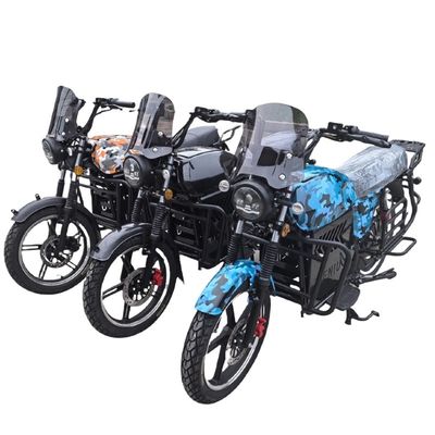 The Road to Conquering Africa! Military-themed electric motorcycle with strong power and super durability, making it easy to carry goods and people