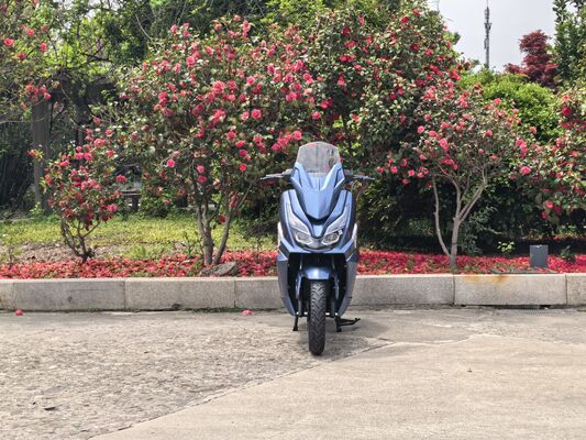 High-speed electric motorcycle, urban electric motorcycle, with a top speed of 80 km/h. Electric motorcycle.