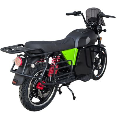 Les motos électriques africaines ont une grande capacité de chargement, sont souvent utilisées pour transporter des passagers, ont une forte capacité d'escalade, un moteur puissant, un corps robuste et des performances de conduite stables.